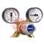 37083010  GasiQ Minex Argon/Mix Regulator. 30Lpm. W24,52 Bull Cylinder Connection. G3/4