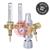 33502100  GasiQ Optimator II Argon/Mix Gas Saver Regulator. 34Lpm. W21.8 x 1/14
