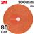 NM4  3M 787C Fibre Disc, 100mm Diameter, 80+ Grit, Box of 25