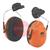 SYNCFCCC  3M PELTOR H31 Orange Helmet Mounted Ear Muffs for Versaflo M-Series, 28DB
