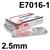 511567-2  Lincoln Electric Conarc 51 VPMD Low Hydrogen Electrodes 2.5mm Diameter x 350mm Long. 2.1kg Pack, E7016-1 H4