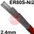AD1329-57  Lincoln LNT Ni2.5, 2.4mm Steel TIG Wire, 5Kg Pack, ER80S-Ni2