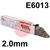 CARRYGRIP  Lincoln Omnia 46 Rutile Electrodes E6013, 2.0mm Dia 300mm Long 12.0kg Carton (3 x 4.0kg 374 piece Packs), ISO 2560-A: E 42 0 RC 11
