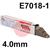 000011047  Lincoln Electric 7018-1 Low Hydrogen Electrodes 4.0mm Diameter x 450mm Long. 17.4kg Carton (3 x 5.8kg 85 Rod Packs). E7018-1