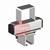 CK-TA532GS  CEPRO Swivel Arm Fixing Rail - For Modular Swivel Arms and for Fitting Rails of 30 x 35mm