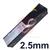 ER80SD2  Bohler AWS E7018-1 Low Hydrogen Electrodes 2.5mm Diameter x 350mm Long. 4.1kg Pack (186 Rods). E7018-1H4