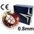420553  Bohler SG2, Copper Coated Steel A18 G3SI1 MIG Wire, 0.8mm Diameter x 15Kg Reel (Wire Basket) ER70S-6