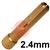 45.49.01.0001  2.4mm CK Stubby Collet