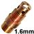 4090.100  1.6mm CK Stubby 4 Series Collet Body