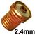 000102301  Gas Lens for 2.4mm 8-Series
