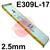 KPB  ESAB 67.60 Stainless Electrodes 2.5mm Diameter x 3mm Long,  0.6Kg Vacpac (31 Rods), E309L-17