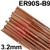 ER90SB932  IABCO ER90S-B9 3.2mm Tig Wire 5kg Pack