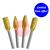 JS26-4020-SET  HMT JS26 GoldMax Coated Tungsten Carbide Burr 4 Piece Set