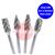 JS26-4020-SET2  HMT JS26 AliCut Tungsten Carbide Burr 4 Piece 12mm Set