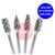 JS26-4022-SET2  HMT JS26 AliCut Tungsten Carbide Burr 4 Piece 6mm Set