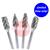 JS26-4022-SET  HMT JS26 AliCut Tungsten Carbide Burr 4 Piece Set