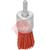 NYENDRED  Abracs 24mm Filament End Brush - Red/Coarse