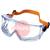 PFERDZIRCON  Honeywell V-Maxx Safety Goggles - Clear PC Lens with FogBan Coating (Indirect Ventilation with Elastic Headband Clip) EN166