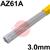 S33444-21  SIF Magnesium No.23 Aluminium Tig Wire, 3.0mm Diameter - AZ61A. 1.0kg Pack
