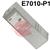 PROMIG-270-RED  Lincoln Shield Arc HYP+ Cellulosic Electrodes, 22.7Kg Easy Open Can, E7010-P1