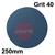 SXDZ00250001040  SAITEX-D Zirconium 250mm Sanding Disc 40 Grit