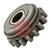 44,0350,4128  Kemppi Dura Torque 400 Compressing Feed Roll. 2.0mm knurled  V Groove. Grey
