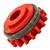 44,0350,4198  Kemppi Red U-Groove Feed Roller For 1.0mm Aluminium