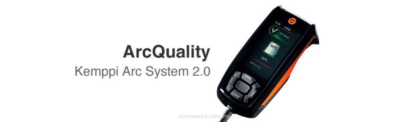 Kemppi Arc System 2.0 ArcQuality – Welding Quality Management