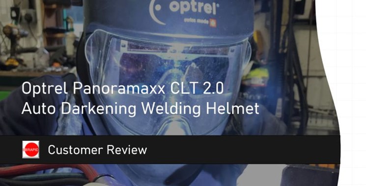 Customer Review – Optrel Panoramaxx CLT 2.0 Silver Auto Darkening Welding Helmet