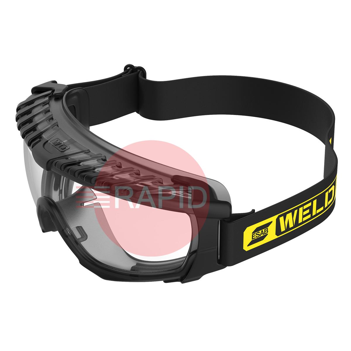 0700012057  ESAB WeldOps GS-300 Safety Goggles - Clear