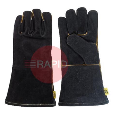 0700500519  ESAB M1050 Heavy Duty Black Welding Gloves - Size 9 (Large)