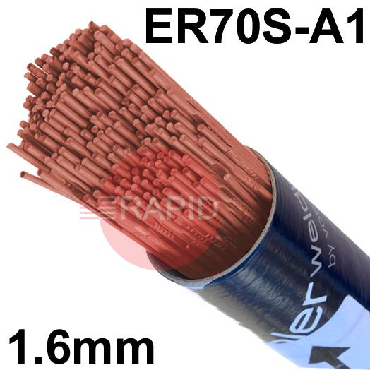 10605  BÖHLER DMO-IG 1.6mm Steel TIG Wire, 5Kg Pack - AWS A5.28 / SFA-5.28 ER70S-A1