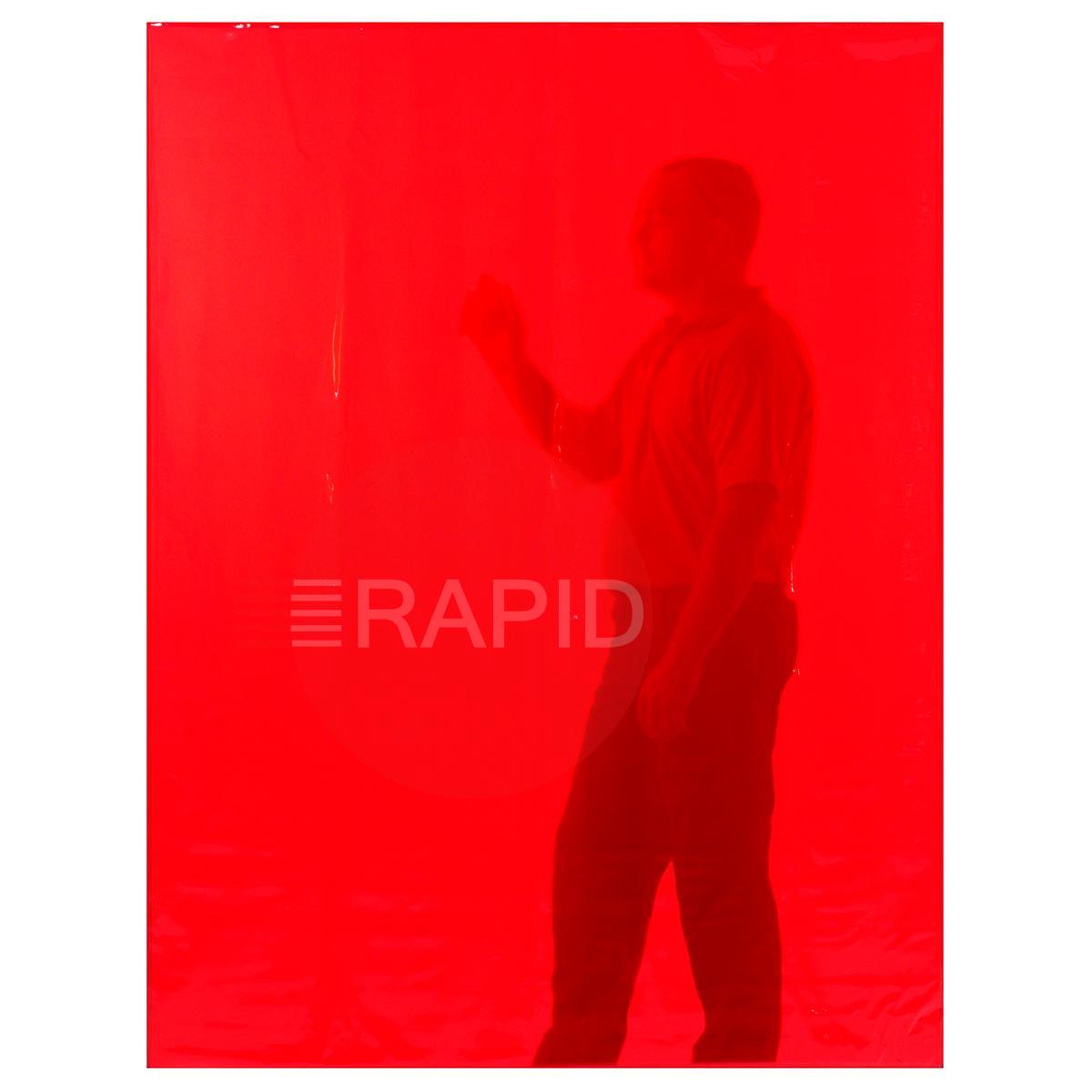 18.15.18.0001  CEPRO Orange-CE Replacement Curtain Set for Robusto Triptych Welding Screens - 3.6m x 1.8m, Approved EN 25980