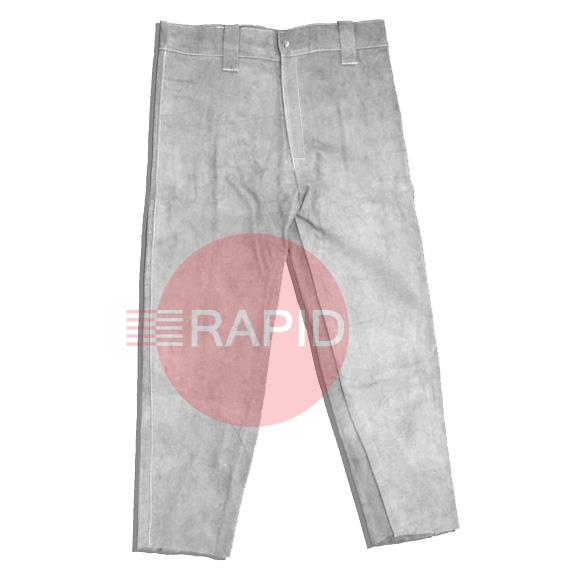 1842  Chrome Leather Welding Trousers, XL 44 - 46 Waist (112 - 116cm), EN470