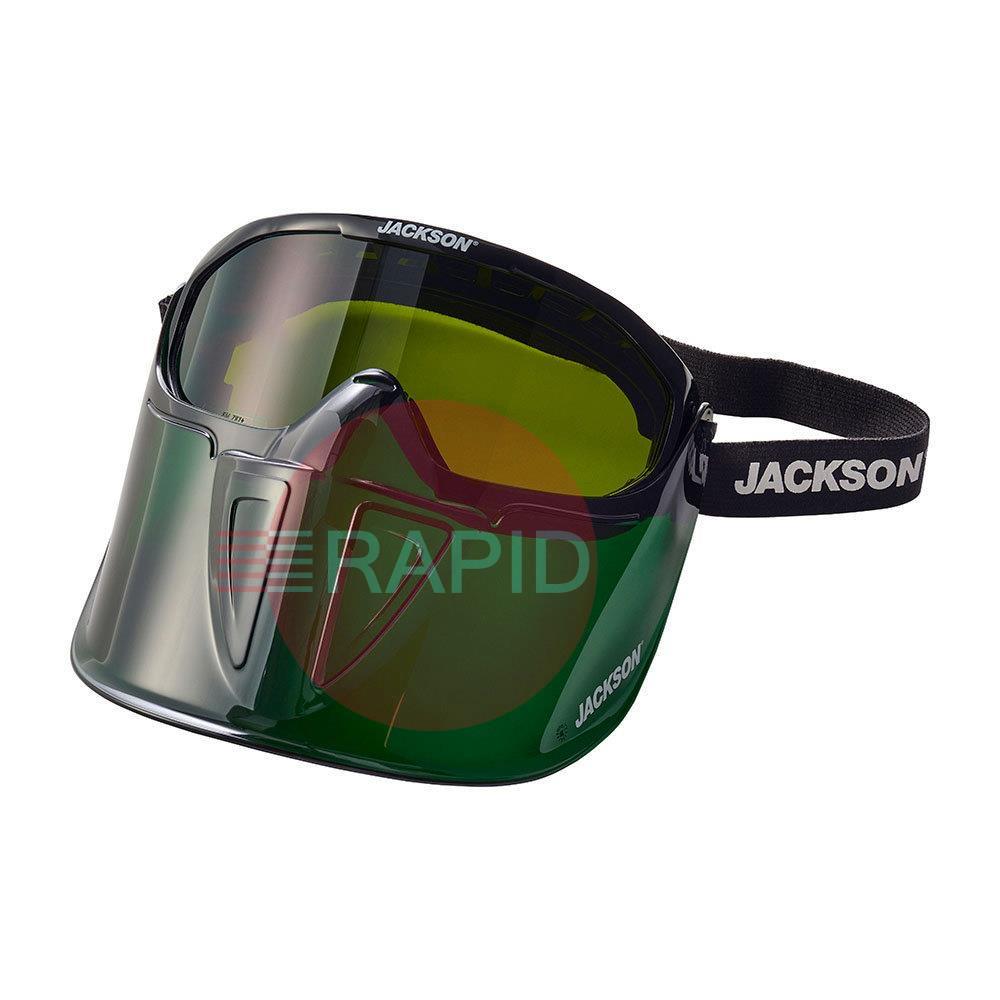 21002  Jackson GPL550 Anti-Fog Goggles, with Flip-Up Detachable Polycarbonate Face Shield - Shade 5