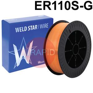 30102037  Low Alloy Steel MIG Wire - AWS A5.28 ER110S-G, 15Kg Reel