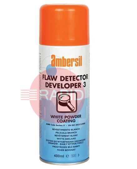 30290  Ambersil Flaw Detector Developer 3 Spray, 400ml