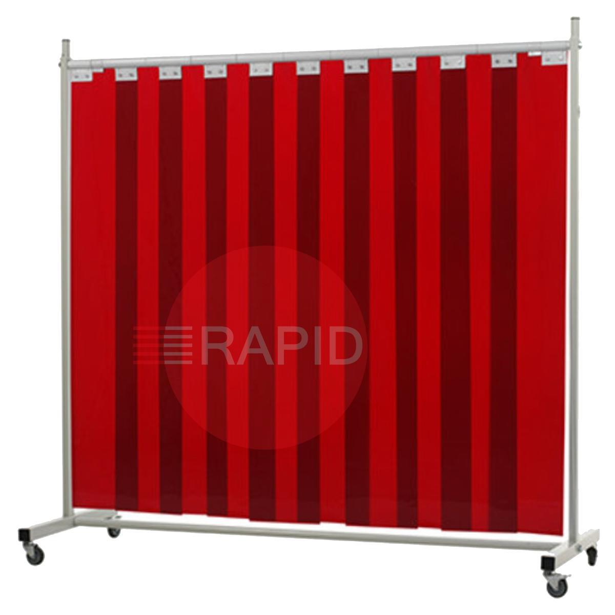 36.32.25  CEPRO Robusto Single Welding Screen with Orange-CE Strips - 2.2m Wide x 2.1m High, Approved EN 25980