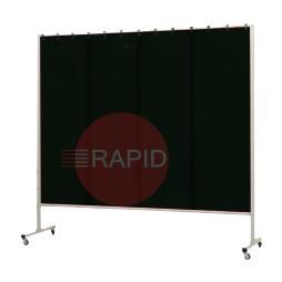 36.34.09  CEPRO Omnium Single Welding Screen, with Green-9 Sheet - 2.2m Wide x 2m High, Approved EN 25980