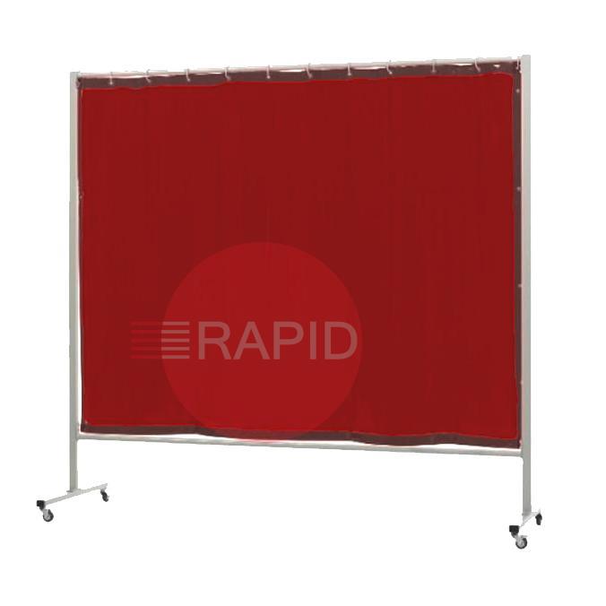 36.34.17  CEPRO Omnium Single Welding Screen, with Bronze-CE Curtain - 2.2m Wide x 2m High, Approved EN 25980
