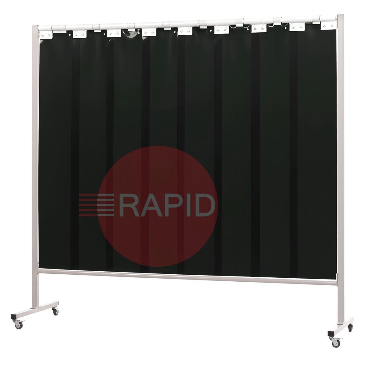 36.34.26  CEPRO Omnium Single Welding Screen, with Green-6 Strips - 2.2m Wide x 2m High, Approved EN 25980