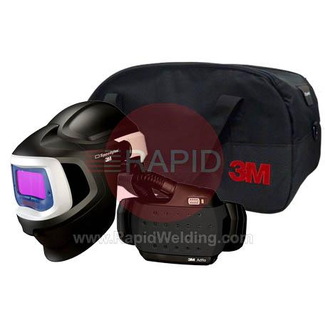 3M-577726  3M Speedglas 9100XXi MP Welding Helmet with New Adflo Powered Air Respirator, 5/8/9-13 Variable Shade 37-1101-30iSW