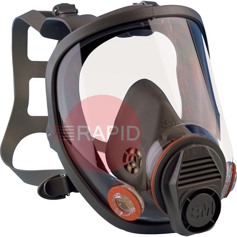3M-6700  3M Full Face 6000 Respirator Mask - Small