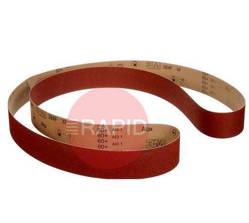 3M-7100141815  3M Cloth Belt 384F, 630mm x 1900mm, 120+ Grade