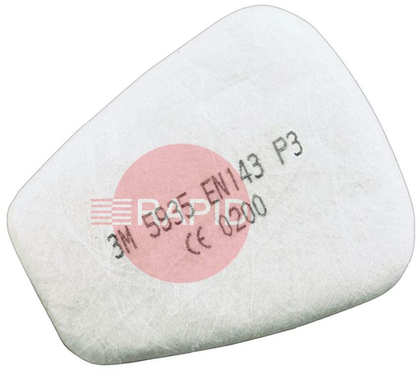 3M5935  3M P3 R Particulate Filters - 5000 Series (Box of 20)