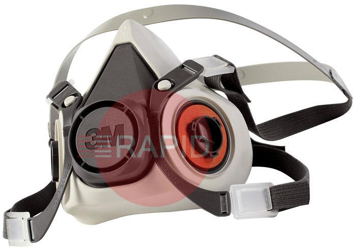 3M6100S  3M Reusable Half Face Mask - Small