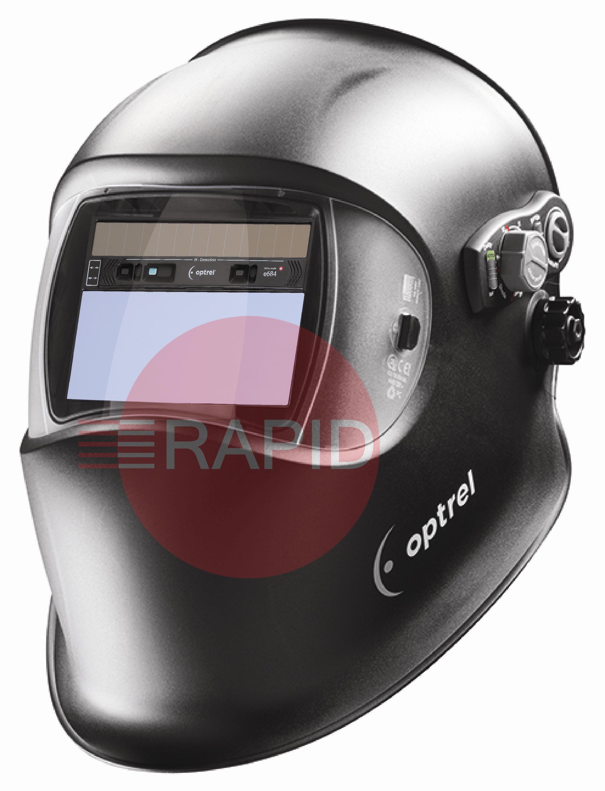5001.610  Optrel Helmet Shell (E684/E680/E670/E650/Vegaview2.5) - Black