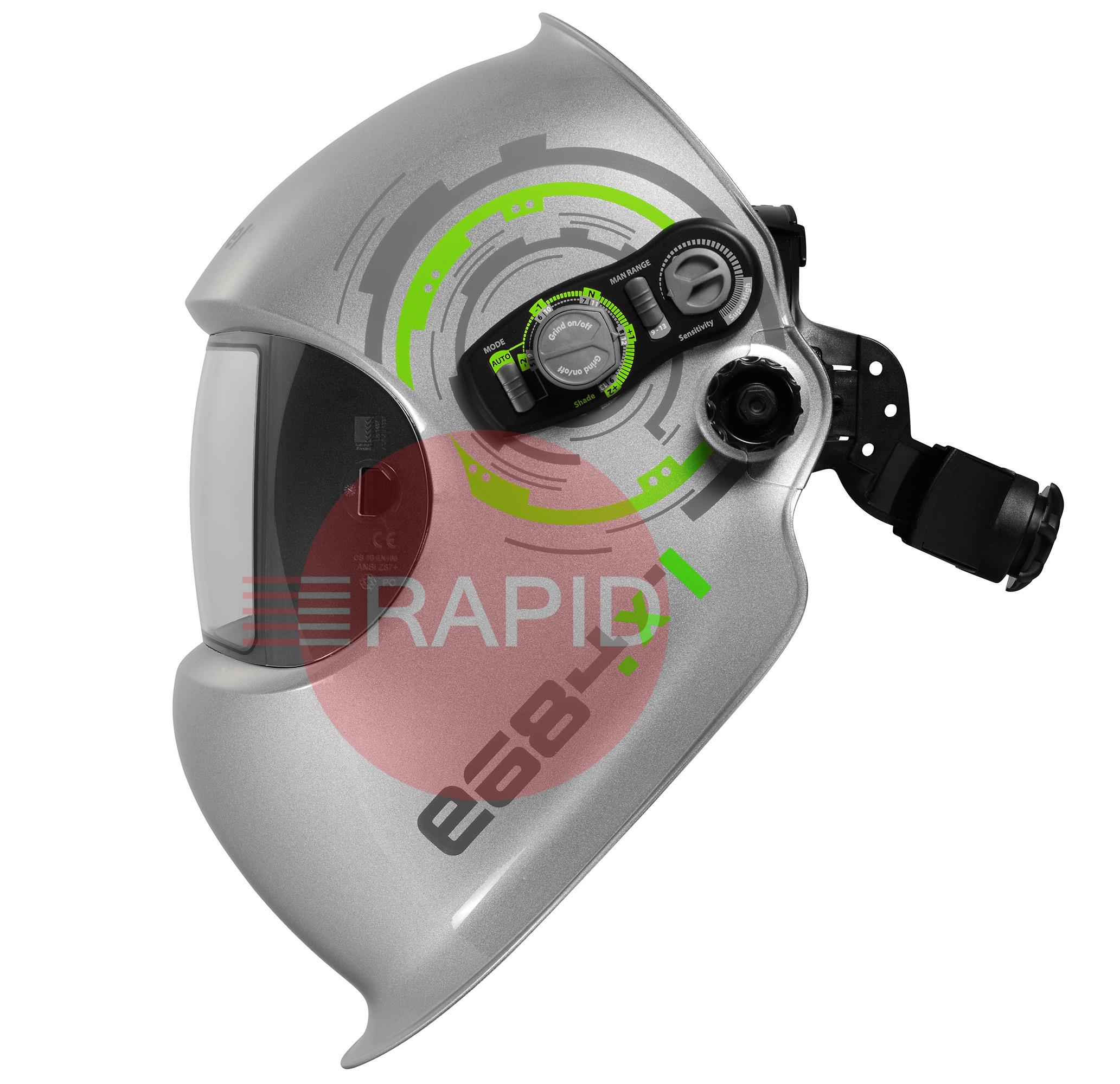 5001.684  Optrel E684 Helmet Shell - Silver