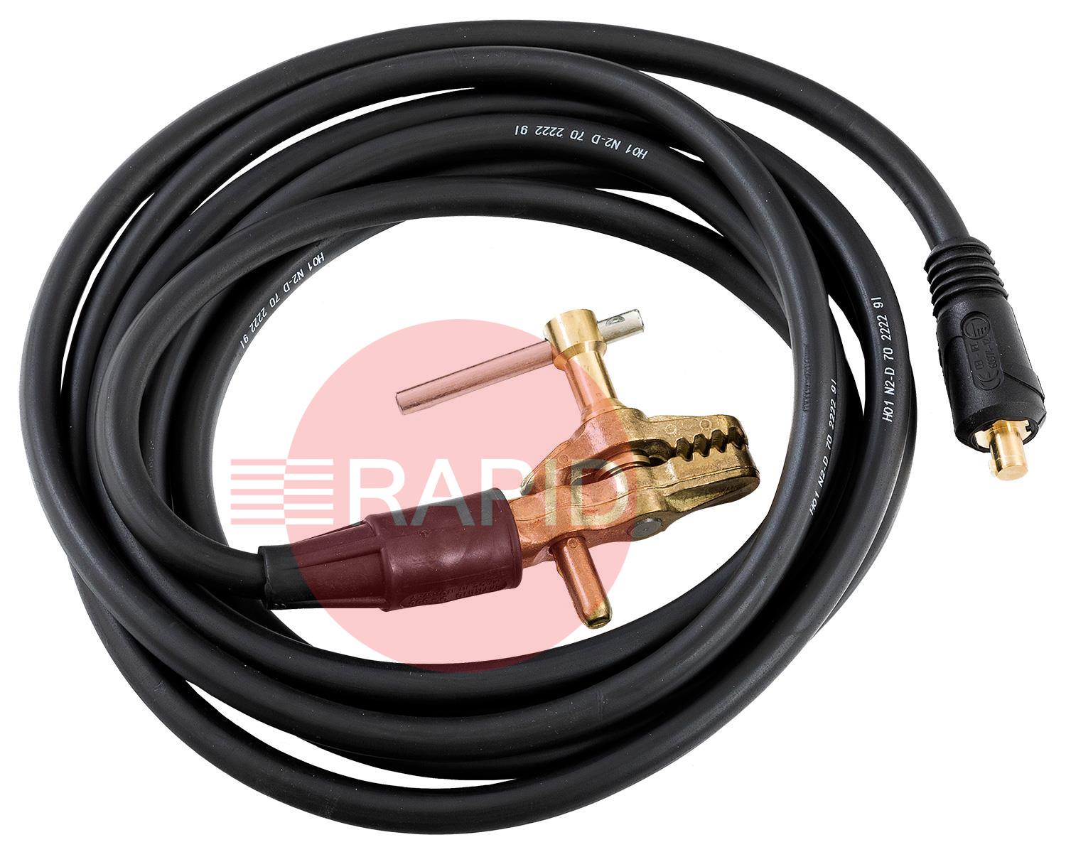 6184711  Kemppi Genuine Earth Cable 70mm² x 5m
