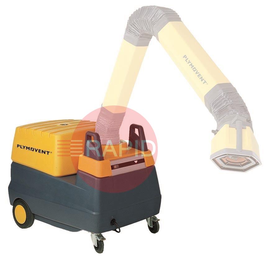 7028-MFD  Plymovent MFD Mobile Welding Fume Extractor with Disposable Filter (Requires Extraction Arm)